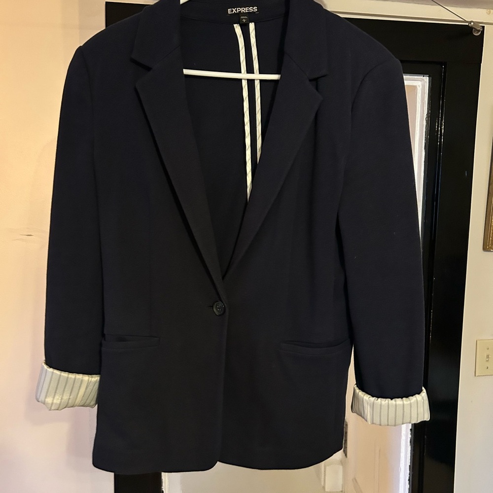 Express Women's Dark Blue Blazer